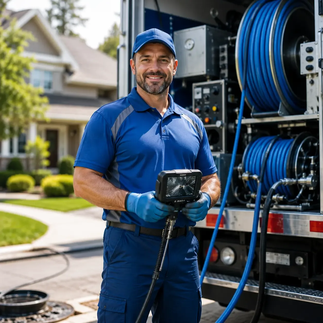 Local outdoor drain cleaning specialists in Hardin, KY